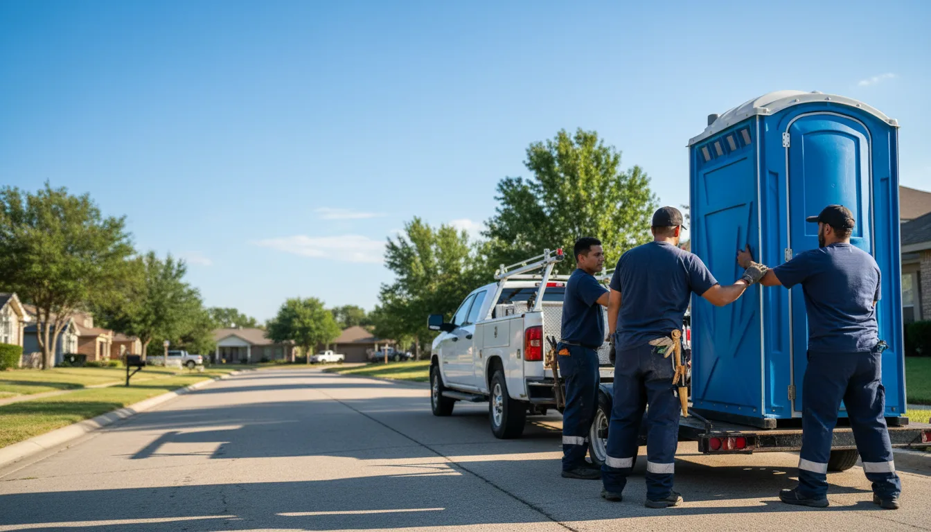 Portable Toilet Rental in Long Branch, TX near me
